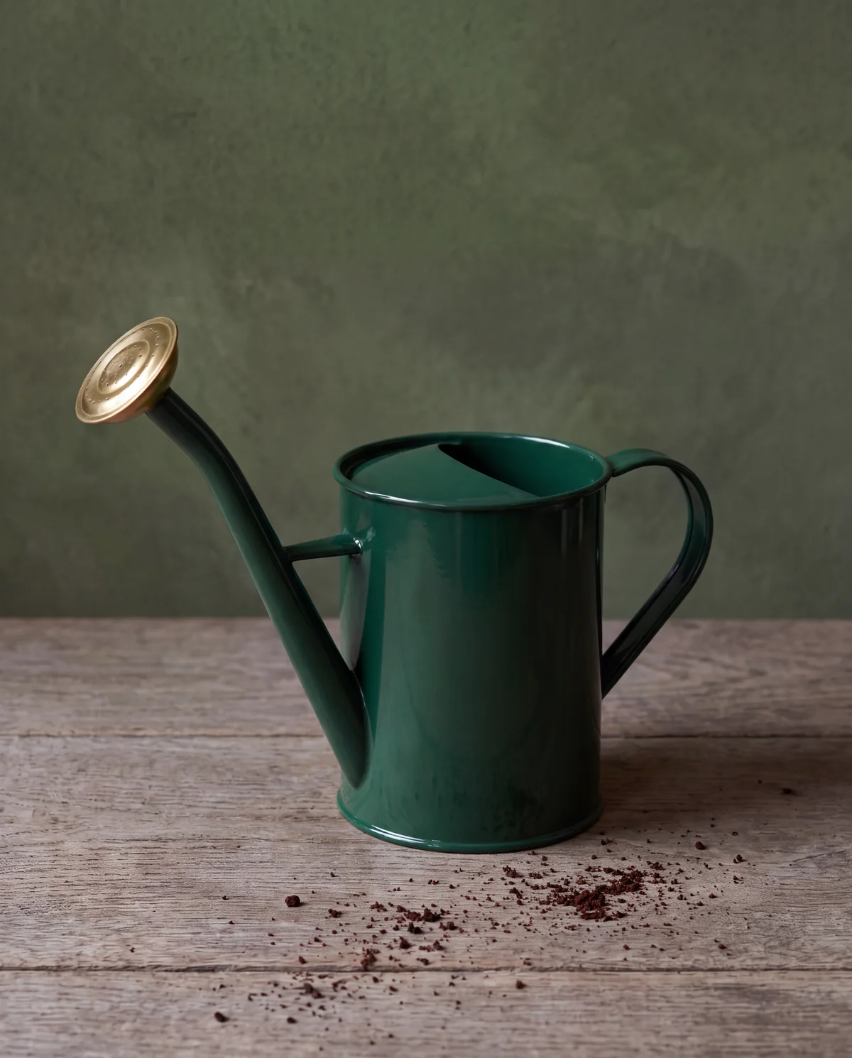 Long-Reach Metal Watering Can, 1 gal